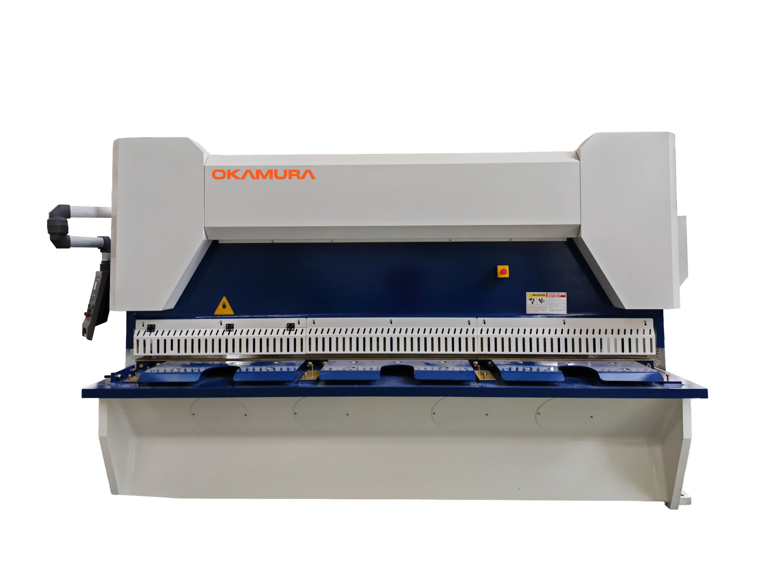 Guilhotina Hidráulica CN Corte Vertical QC11K 8×4000 OKAMURA