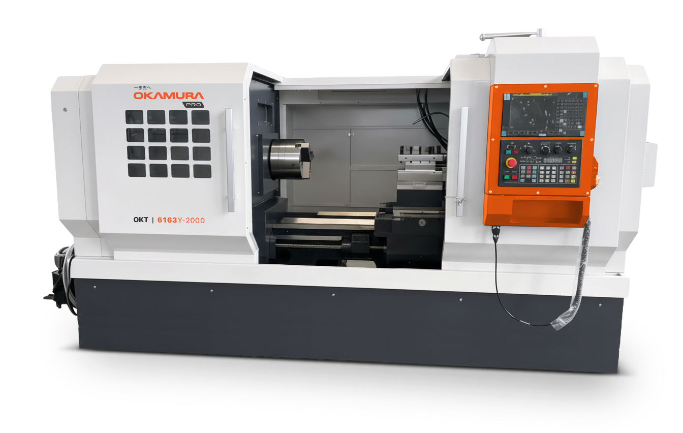 Centro de Torneamento Horizontal OKT-6163Y/2000 Okamura